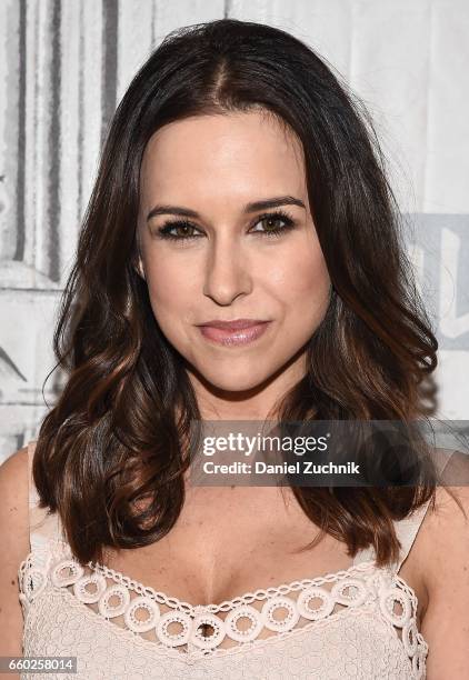 Lacey Chabert attends the Build Series to discuss her show 'Moonlight In Vermont' at Build Studio on March 29, 2017 in New York City.