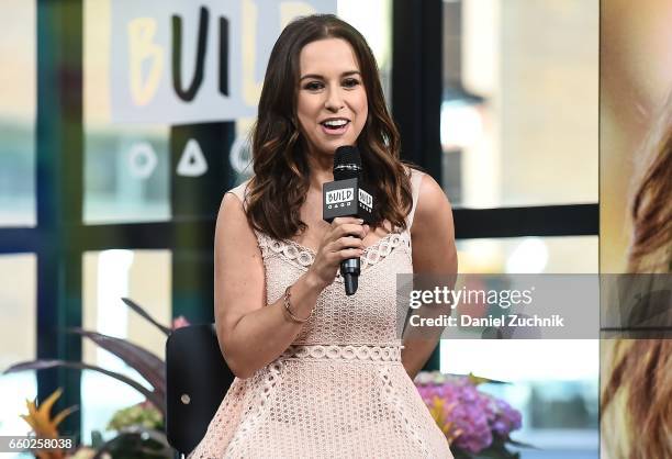 Lacey Chabert attends the Build Series to discuss her show 'Moonlight In Vermont' at Build Studio on March 29, 2017 in New York City.