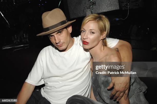 Ethan Browne and Barbara Jackson attend Noel Ashman Birthday Party at Greenhouse NYC on June 25, 2009 in New York City.