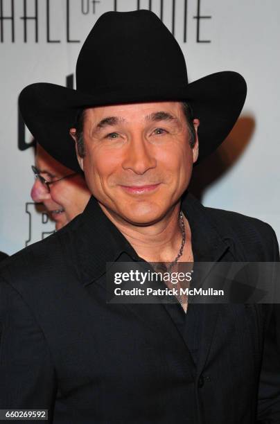 Clint Black attends Songwriters Hall of Fame 40th Anniversary Induction Ceremony and Gala at Marriott Marquis Hotel NYC on June 18, 2009 in New York...