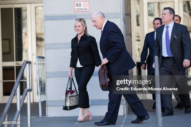 Bridget Anne Kelly, former deputy chief of staff to New Jersey Gov. Chris Christie, exits the Martin Luther King, Jr. Federal Courthouse following...