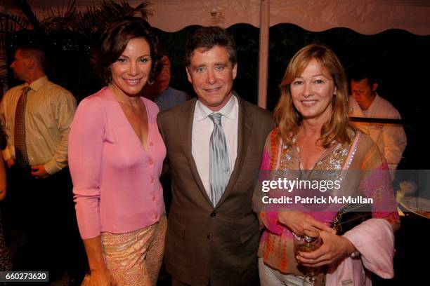 Countess LuAnn de Lesseps, Jay McInerney and Kimberly DuRoss attend ROSS SCHOOL'S 6th Annual Club Starlight Benefit at The Ross School on June 20,...