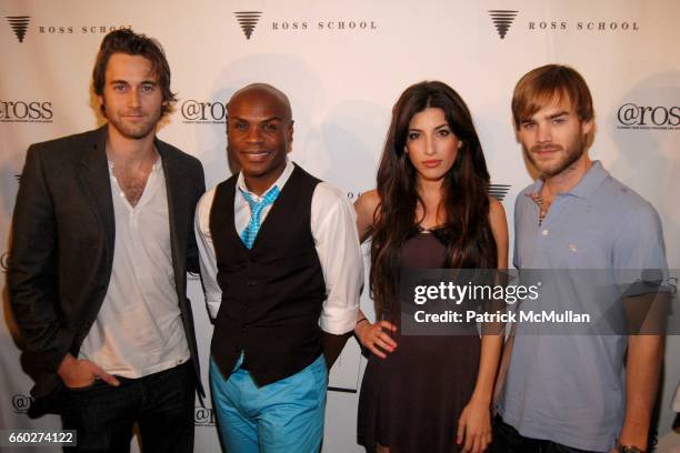 Ryan Eggold, Nathan Lee Graham, Tanya Ramone and David Gallagher attend ROSS SCHOOL'S 6th Annual Club Starlight Benefit at The Ross School on June...