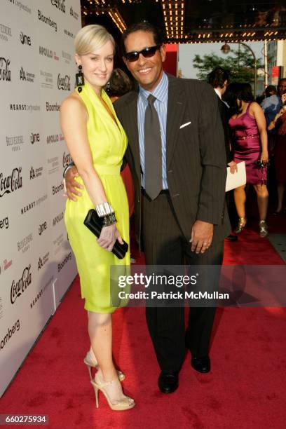 Hilary Gumbel and Bryant Gumbel attend The 75th Anniversary of THE APOLLO THEATER at Apollo Theater on June 8, 2009 in New York City.