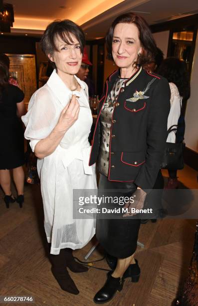 Dame Harriet Walter and Haydn Gwynne attend the inaugural Tonic Awards, celebrating the achievements of women who are changing the face of UK...