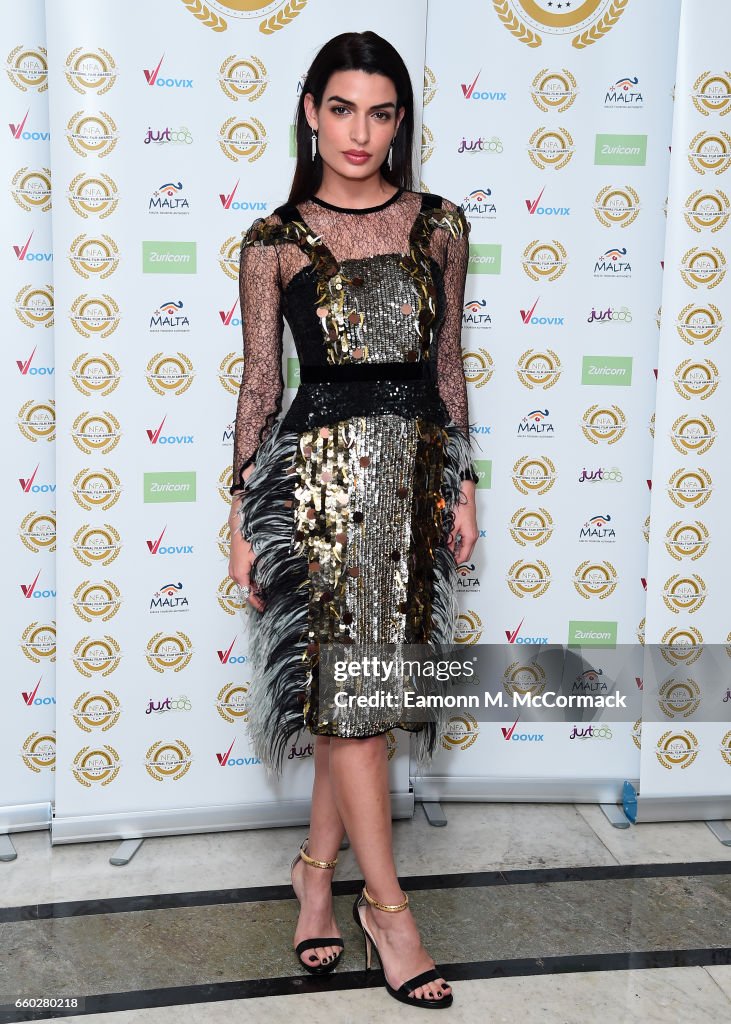 Tonia Sotiropoulou attends the National Film Awards on March 29, 2017