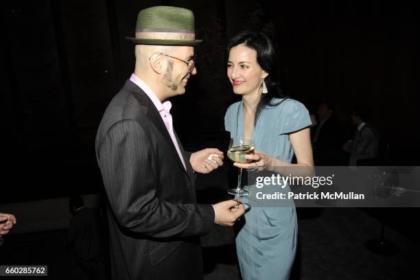 Andres Levin and Cucu Diamantes attend ENRIQUE NORTEN Private Dinner Celebrating the 25th Anniversary of TEN ARQUITECTOS at The Four Seasons...