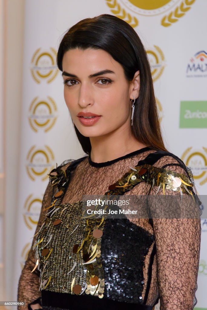 Tonia Sotiropoulou attends the National Film Awards on March 29, 2017