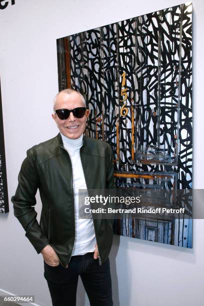 Jean-Claude Jitrois attends the 'Art Paris Art Fair' Exhibition Opening at Le Grand Palais on March 29, 2017 in Paris, France.