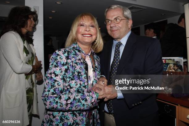 Dr. Stuart Super and Tibby Super attend RODOLFO VALENTIN'S Salon & Spa Preview Party at 694 Madison Avenue on June 15, 2009 in New York City.