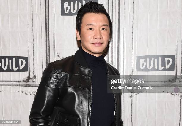 Chin Han attends the Build Series to discuss the film 'Ghost in the Shell' at Build Studio on March 29, 2017 in New York City.