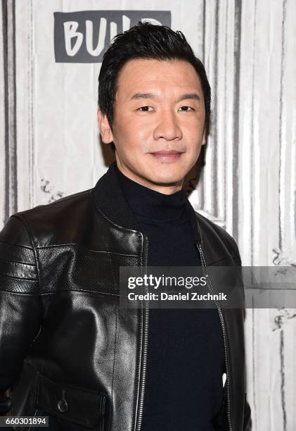 Chin Han attends the Build Series to discuss the film 'Ghost in the Shell' at Build Studio on March 29, 2017 in New York City.