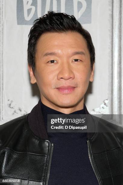 Chin Han attends the Build Series to discuss "Ghost in the Shell" at Build Studio on March 29, 2017 in New York City.