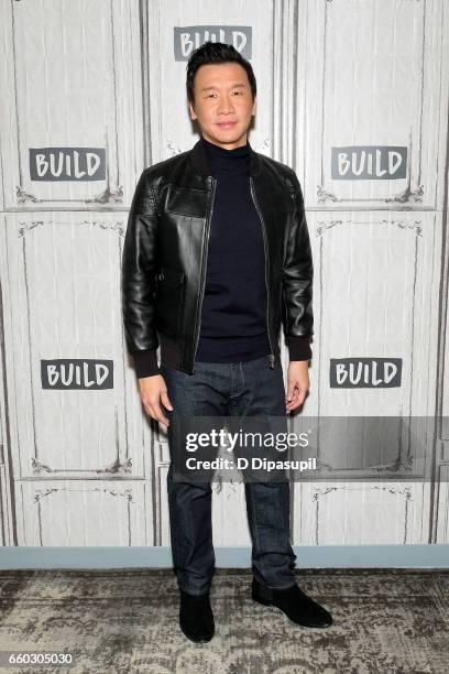 Chin Han attends the Build Series to discuss "Ghost in the Shell" at Build Studio on March 29, 2017 in New York City.