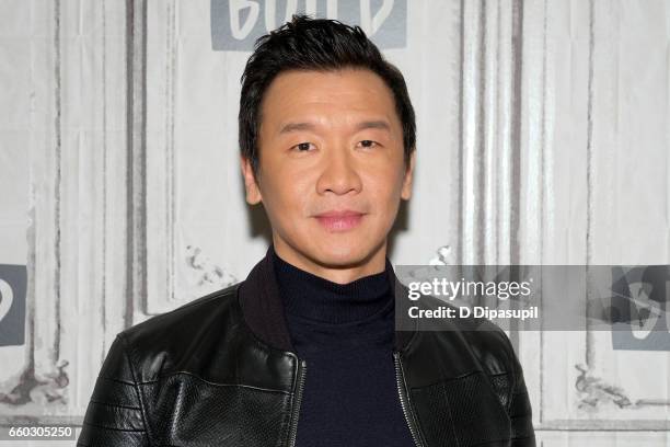 Chin Han attends the Build Series to discuss "Ghost in the Shell" at Build Studio on March 29, 2017 in New York City.