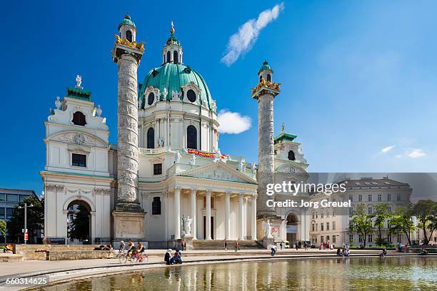 karlskirche - karlskirche stock-fotos und bilder