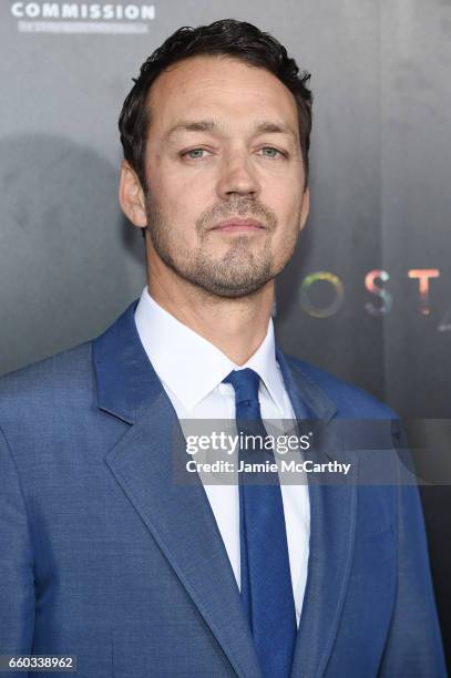 Director Rupert Sanders attends the "Ghost In The Shell" premiere hosted by Paramount Pictures & DreamWorks Pictures at AMC Lincoln Square Theater on...