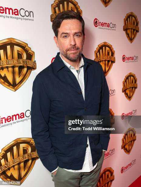 Actor Ed Helms at CinemaCon 2017 Warner Bros. Pictures Invites You to The Big Picture, an Exclusive Presentation of our Upcoming Slate at The...