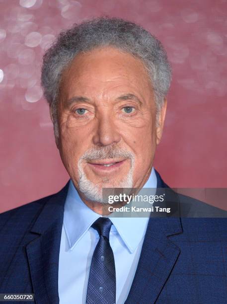 Tom Jones attends a photocall for the final of The Voice UK at LH2 on March 29, 2017 in London, United Kingdom.