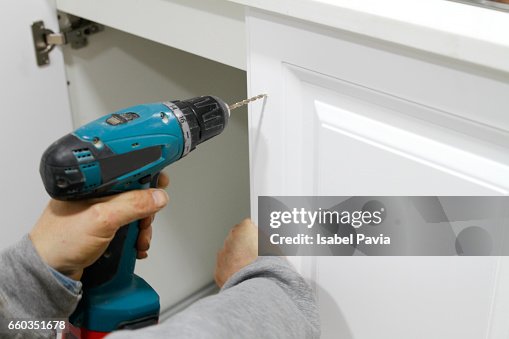 Carpentry Assembly Carpenter Assembling Furniture High-Res Stock Photo - Getty Images