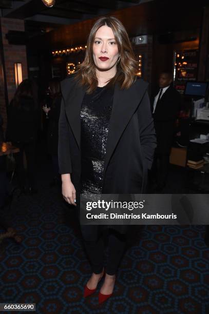 Guest attends the after party for the premiere of "Ghost In The Shell" hosted by Paramount Pictures and Dreamworks Pictures at The Ribbon on March...