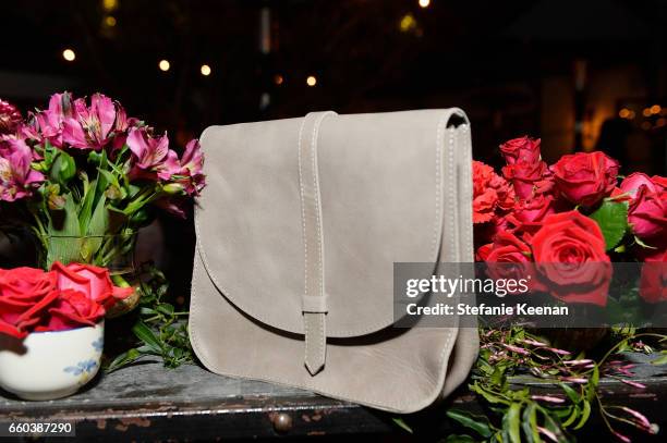 General view of atmosphere at Minka Kelly and Barrett Ward Co-Host the FashionABLE Equal Pay Day kick-off Dinner at Gracias Madre on March 29, 2017...