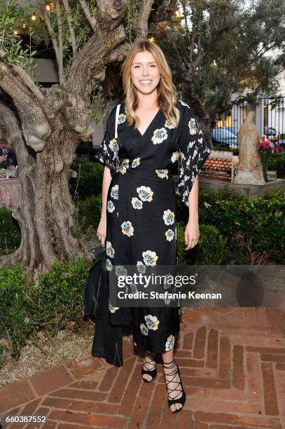 Katie Bofshever attends Minka Kelly and Barrett Ward Co-Host the FashionABLE Equal Pay Day kick-off Dinner at Gracias Madre on March 29, 2017 in Los...