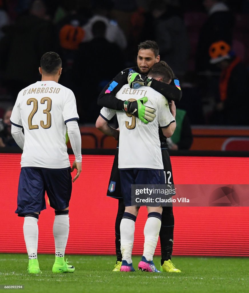 Netherlands v Italy - International Friendly