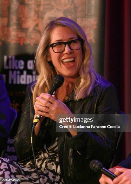 Co-founder and President/CEO of the Pablove Foundation Jo Ann Thrailkill speaks onstage at 10 years of Record Store Day at The GRAMMY Museum on March...