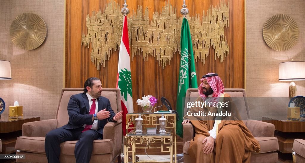 Prime Minister of Lebanon Saad Hariri in Saudi Arabia