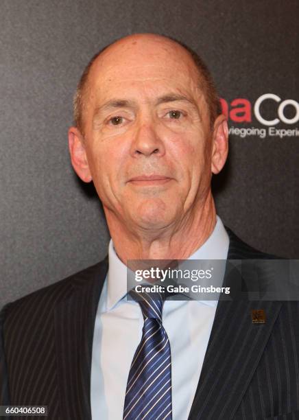 20th Century Fox President of Domestic Theatrical Distribution Christopher Aronson attends the 2017 Will Rogers Pioneer of the Year dinner honoring...