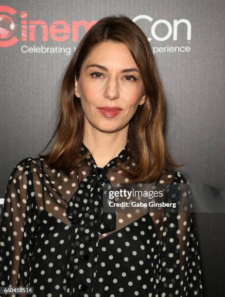 Actress/director Sofia Coppola attends Focus Features luncheon and studio program celebrating 15 Years during CinemaCon at The Colosseum at Caesars...