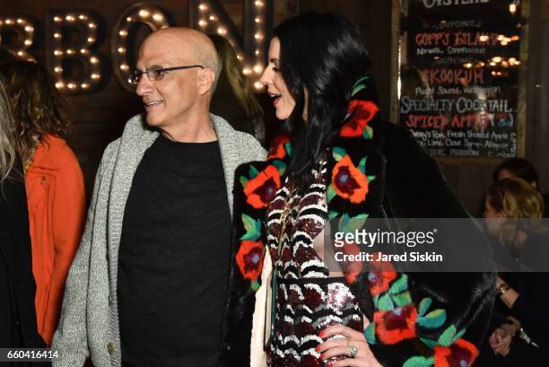 Jimmy Iovine and Liberty Ross attend Paramount Pictures & DreamWorks Pictures host the after party for "Ghost in the Shell" at The Ribbon on March...