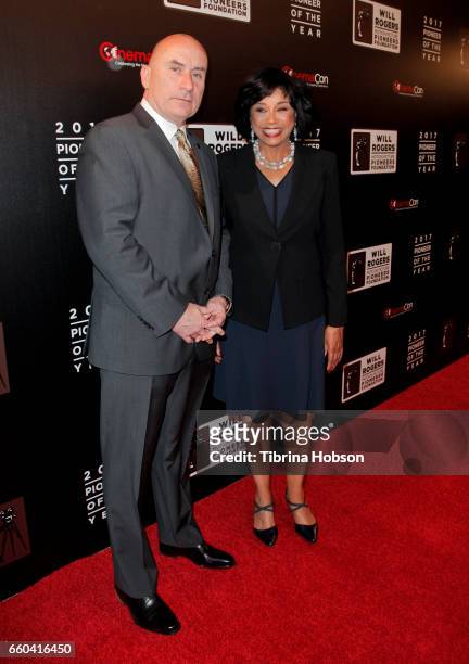 Universal Pictures Executive Vice President of Theatrical Distribution Jim Orr and Academy of Motion Picture Arts and Sciences President Cheryl Boone...