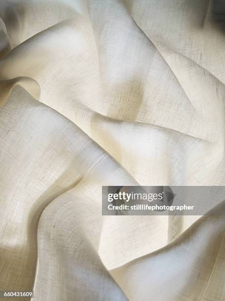 linen textile closeup in full frame - linen stock pictures, royalty-free photos & images