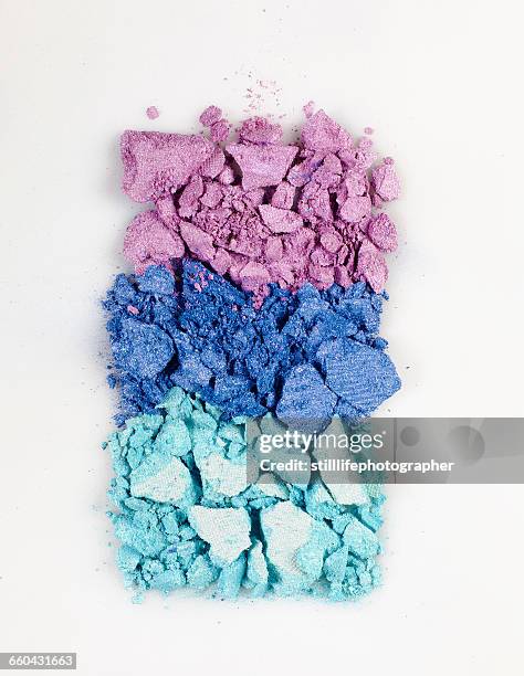crushed powder eyeshadow - eyeshadow photos et images de collection
