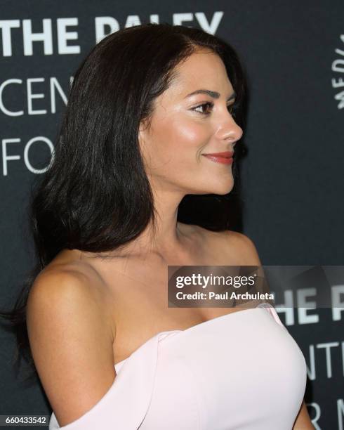 Actress Inbar Lavi attends the "Prison Break" screening and conversation at The Paley Center for Media on March 29, 2017 in Beverly Hills, California.