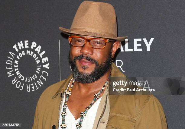 Actor Rockmond Dunbar attends the "Prison Break" screening and conversation at The Paley Center for Media on March 29, 2017 in Beverly Hills,...