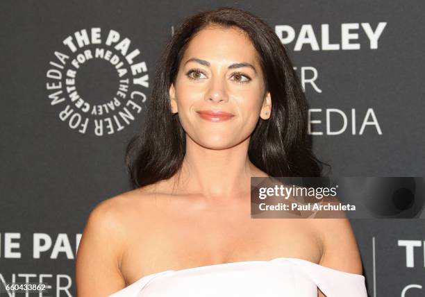 Actress Inbar Lavi attends the "Prison Break" screening and conversation at The Paley Center for Media on March 29, 2017 in Beverly Hills, California.