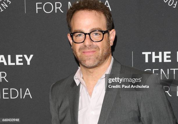 Actor Paul Adelstein attends the "Prison Break" screening and conversation at The Paley Center for Media on March 29, 2017 in Beverly Hills,...