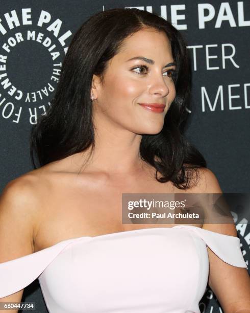 Actress Inbar Lavi attends the "Prison Break" screening and conversation at The Paley Center for Media on March 29, 2017 in Beverly Hills, California.