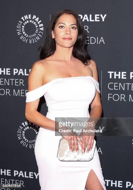 Actress Inbar Lavi attends the "Prison Break" screening and conversation at The Paley Center for Media on March 29, 2017 in Beverly Hills, California.