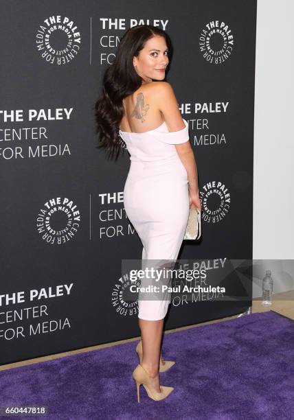 Actress Inbar Lavi attends the "Prison Break" screening and conversation at The Paley Center for Media on March 29, 2017 in Beverly Hills, California.