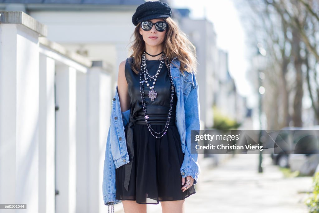 Street Style In Duesseldorf - March 2017