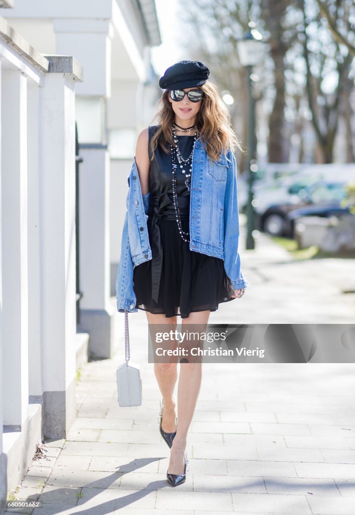 Street Style In Duesseldorf - March 2017