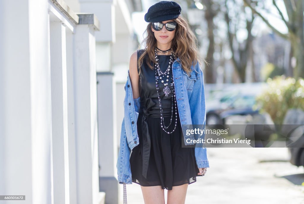 Street Style In Duesseldorf - March 2017