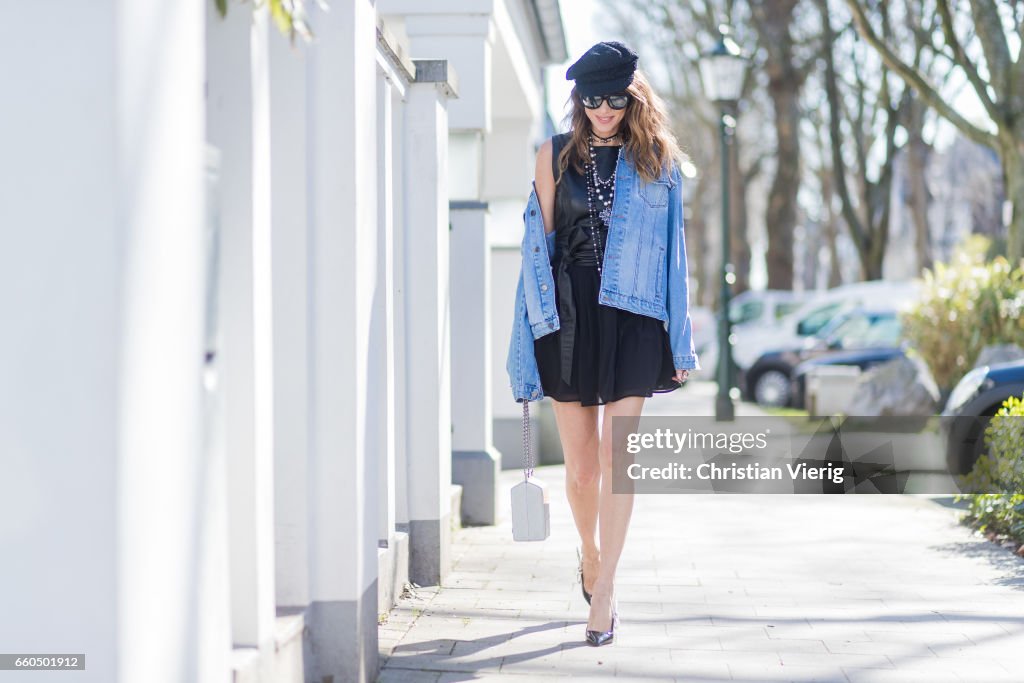 Street Style In Duesseldorf - March 2017