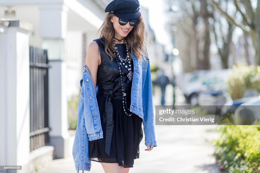 Street Style In Duesseldorf - March 2017