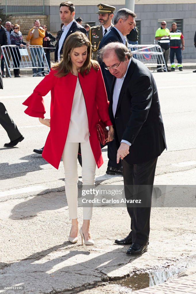 Queen Letizia Receives 'Fundacion princesa De Girona 2017' Award Winner in Soria