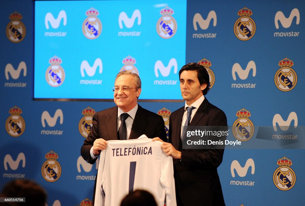 Telefonica Is Real Madrid's New Sponsors